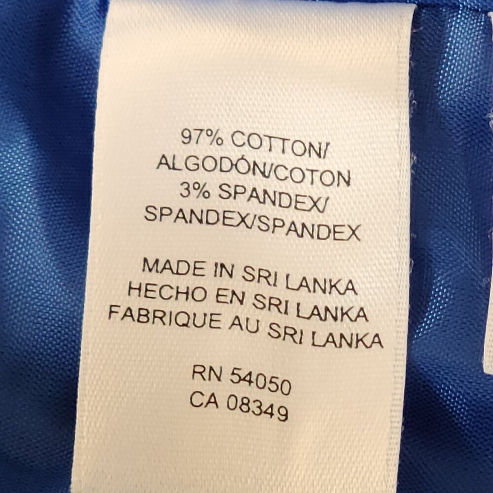 NINE WEST MIDI - SLEEVELESS--FIT& FLARE-DRESS SZ 8 ''BLUE COMBO'' GEO PRINT - Picture 14 of 15